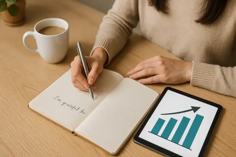 Pratiche di gratitudine quotidiana per migliorare il benessere mentale: Effetti misurabili
