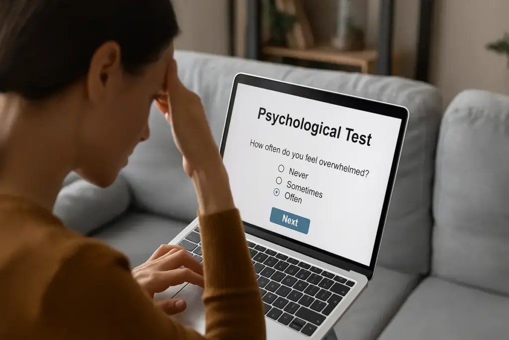 Quando un test psicologico online può essere utile? Il vantaggio immediato ma anche i limiti