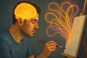 Cosa succede al cervello durante la creatività? Scopri perché alcune attività la favoriscono senza sforzo