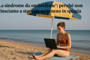 La “sindrome da ombrellone”: perché non riusciamo a staccare nemmeno in spiaggia