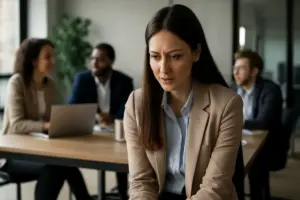 Ansia sociale al lavoro: il segnale sottile che blocca la carriera senza accorgersene