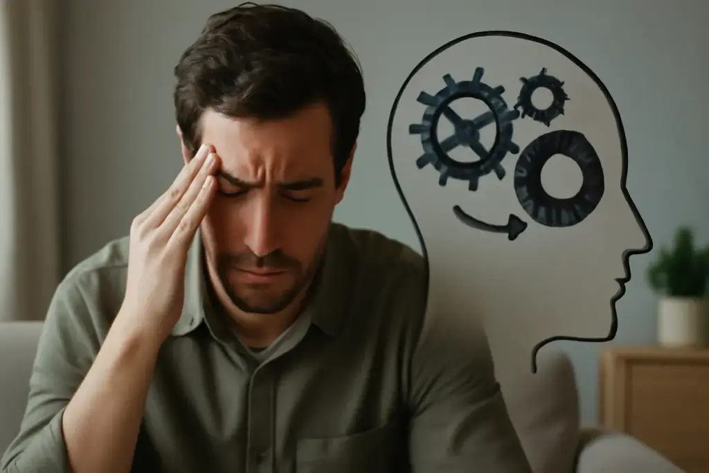 Come si formano i pensieri disfunzionali: il meccanismo interno che li alimenta