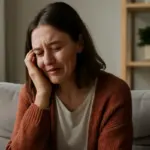 Piangere senza motivo apparente: quando è tristezza e quando no